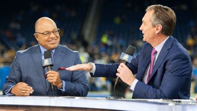 Mike Tirico and Cris Collinsworth Are in a Tough Spot on Sunday Night
