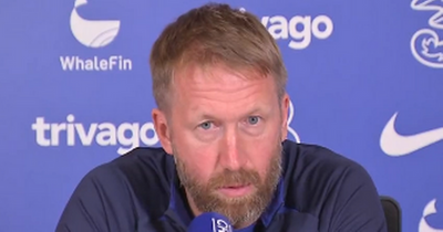 Graham Potter responds to Erik ten Hag's decision to drop Cristiano Ronaldo from Manchester United squad