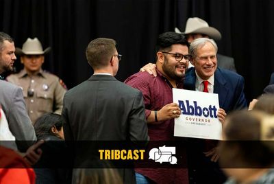 TribCast: Greg Abbott is a fundraising juggernaut, and is Lina Hidalgo in trouble?