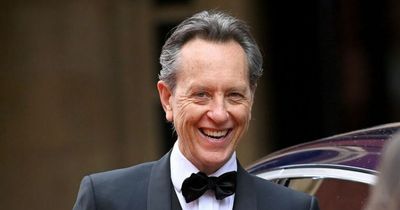 Fans concerned after Richard E Grant appears to take a tumble in Dublin park