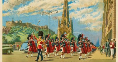 Vintage Art-Deco Edinburgh railway posters expected to fetch thousands at auction