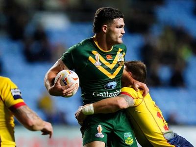 Cleary shines as Kangaroos thump Scots
