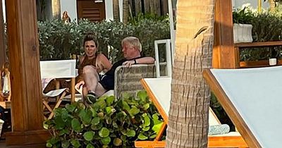 Boris Johnson relaxes in Caribbean beach bar amid leadership rumours