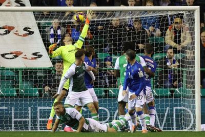 Hibs manager Lee Johnson claims Ryan Porteous was pushed before St Johnstone equaliser in VAR debut match