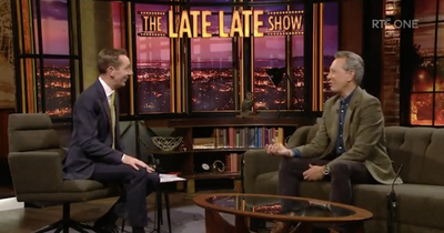 RTE Late Late Show viewers spot unusual 'double accessory' worn by Richard E Grant following 'tearful' interview