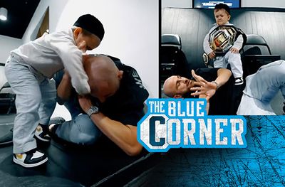 VIDEO: Hasbulla ‘destroys’ Alexander Volkanovski then takes his UFC featherweight belt