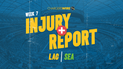 Chargers injury updates ahead of matchup with Seahawks in Week 7