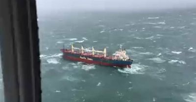 Rescue mission underway to reach cargo ship in distress off South Coast