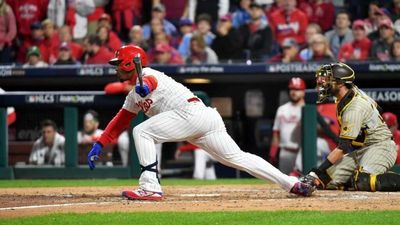 Phillies’ Segura Channels Rhys Hoskins, Spikes Bat on RBI Single