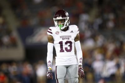 Mississippi State CB Emmanuel Forbes is dominating in man coverage