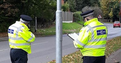 7 drivers stopped during speeding operation in Nottinghamshire village