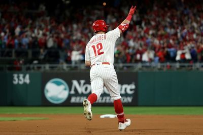 Phillies edge Padres to lead MLB playoff series