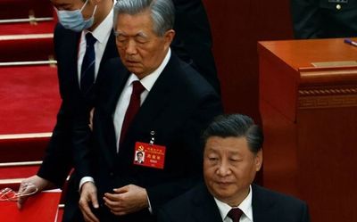 Chinese Ex-President Hu Jintao Escorted Out Of Communist Party Congress