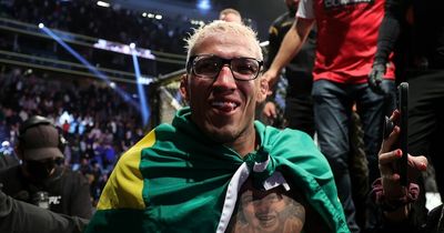 Charles Oliveira's eyesight was so bad he saw three fighters during bouts