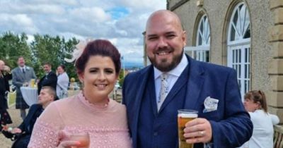 Glasgow dad dies from cancer just two months after complaining of pain in side on honeymoon
