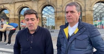 Andy Burnham and Steve Rotheram call for an end to train "chaos"