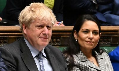 Priti Patel backs Boris Johnson for Tory leadership