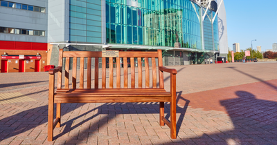 Paddy Power leave bench outside Old Trafford in tribute of Cristiano Ronaldo's second stint at Manchester United