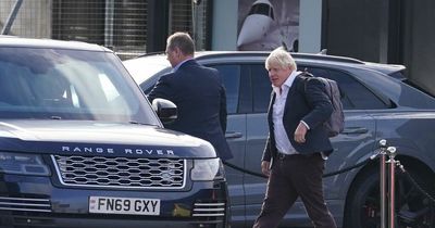 Boris Johnson is back - in the country at least - as Tories split on comeback