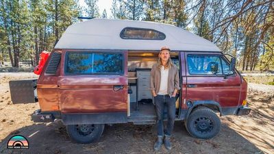 VW Vanagon Is A Cute, Cozy Custom High-Top Camper Van