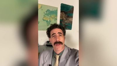Kim Kardashian re-shares personalised birthday message from Borat