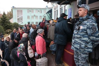 Pro-Russian authorities tell Kherson residents to leave 'immediately'