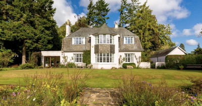 Incredible 1920s Edinburgh mansion hits the market with tennis court and plush garden