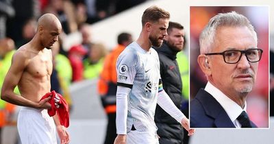 Gary Lineker pinpoints Liverpool's biggest problem after Nottingham Forest defeat