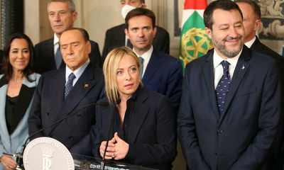 Fall of Liz Truss gives Italy’s far right a lesson in what not to do