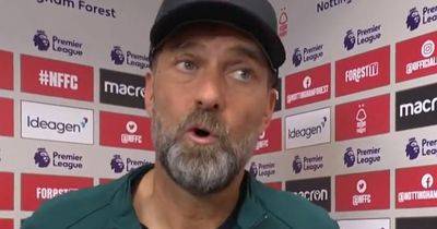 'No real explanation' - Jurgen Klopp makes honest admission after Liverpool defeat at Nottingham Forest