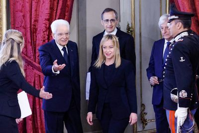 Far-right Giorgia Meloni sworn in as Italy’s first female prime minister