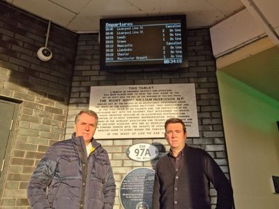 Mayors Andy Burnham and Steve Rotherham late for ‘rail chaos’ briefing after train cancelled