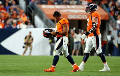 Russell Wilson out as Broncos face Jets