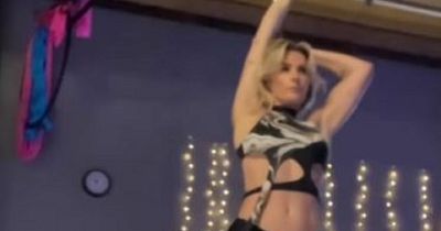Hollyoaks turned Only Fans star Sarah Jayne Dunn shows incredible moves after taking up pole dancing