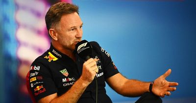 Christian Horner breaks his silence on Red Bull cost cap saga in frosty press conference