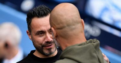 Pep Guardiola breaks down how Roberto De Zerbi and Brighton gave Man City their 'toughest' test