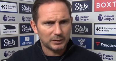 Frank Lampard explains why fans have just witnessed a real 'Everton performance'