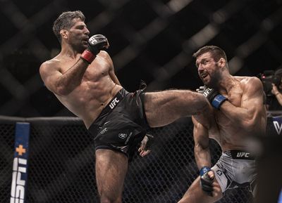 Beneil Dariush def. Mateusz Gamrot at UFC 280: Best photos