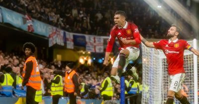 Casemiro sends one-word message after scoring dramatic first Manchester United goal vs Chelsea