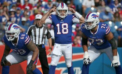 Case Keenum goes undercover, fails to sell his No. 18 Bills jerseys