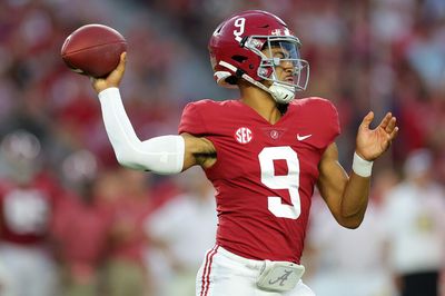 WATCH: Alabama QB Bryce Young makes Mississippi State defense look silly