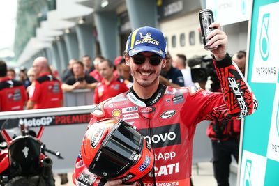 Malaysia MotoGP: Bagnaia wins tense race to edge closer to title