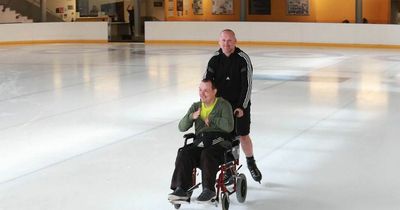 Carer praises Lanarkshire ice rink for helping disabled man 'come to life'