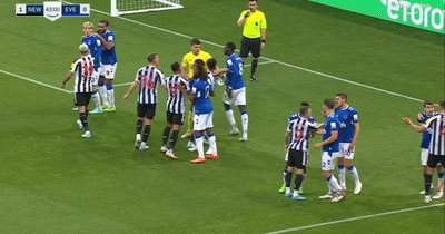 Newcastle players did what Eddie Howe told them after Anthony Gordon squared up to Trippier