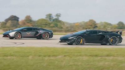 Is Lamborghini Aventador Ultimae Quicker Than SVJ In A Drag Race?