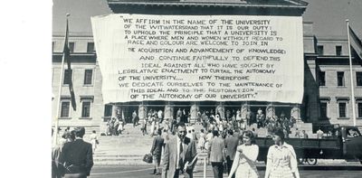 In 1986 Wits University did a survey about its relevance to South Africa: another is needed