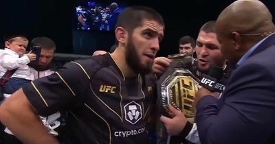 Khabib Nurmagomedov rejects gesture from new UFC champion Islam Makhachev
