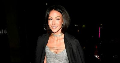 Michelle Keegan looks stunning in corset display on girls night as she heads out to city's new celeb hotspot MNKY HSE