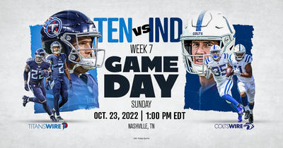 Colts vs. Titans: How to watch, listen, stream in Week 7