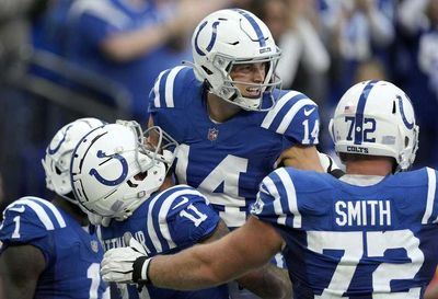 Colts’ gameday roster vs. Titans in Week 7